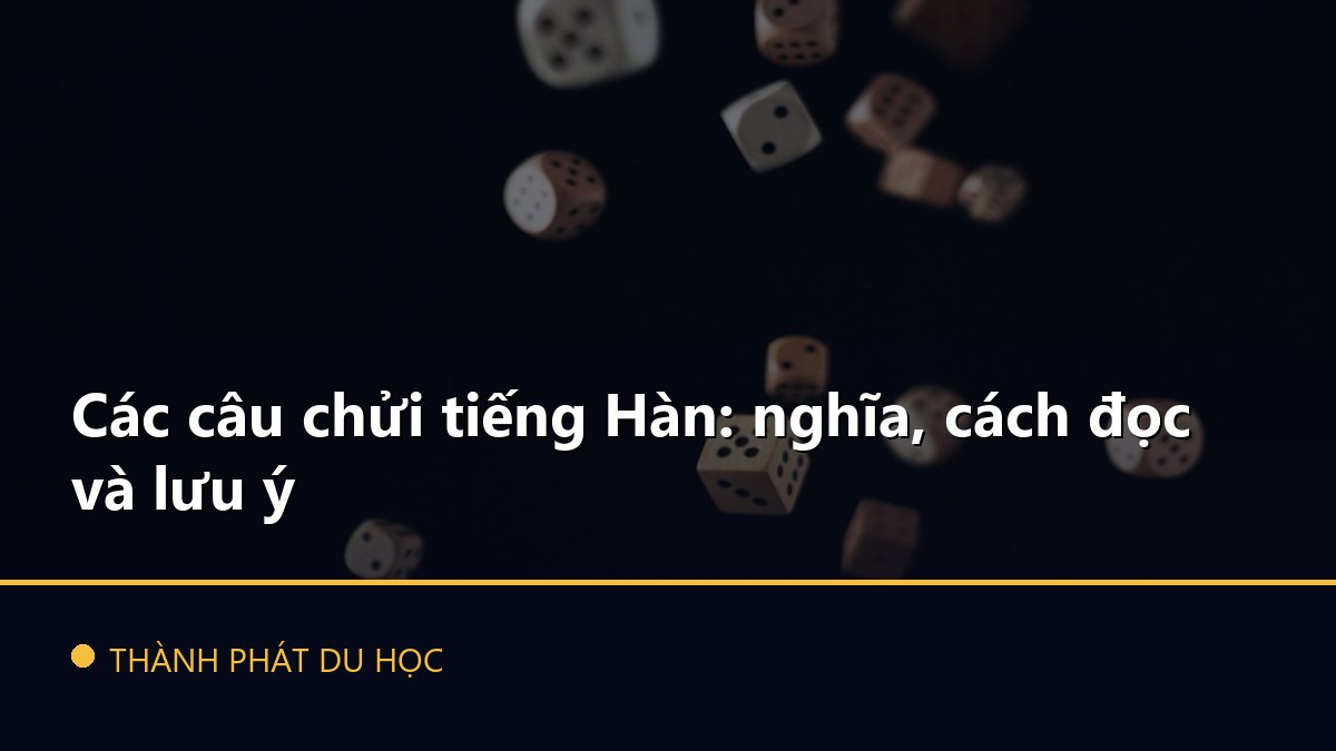 Các câu chửi tiếng Hàn: nghĩa, cách đọc và lưu ý