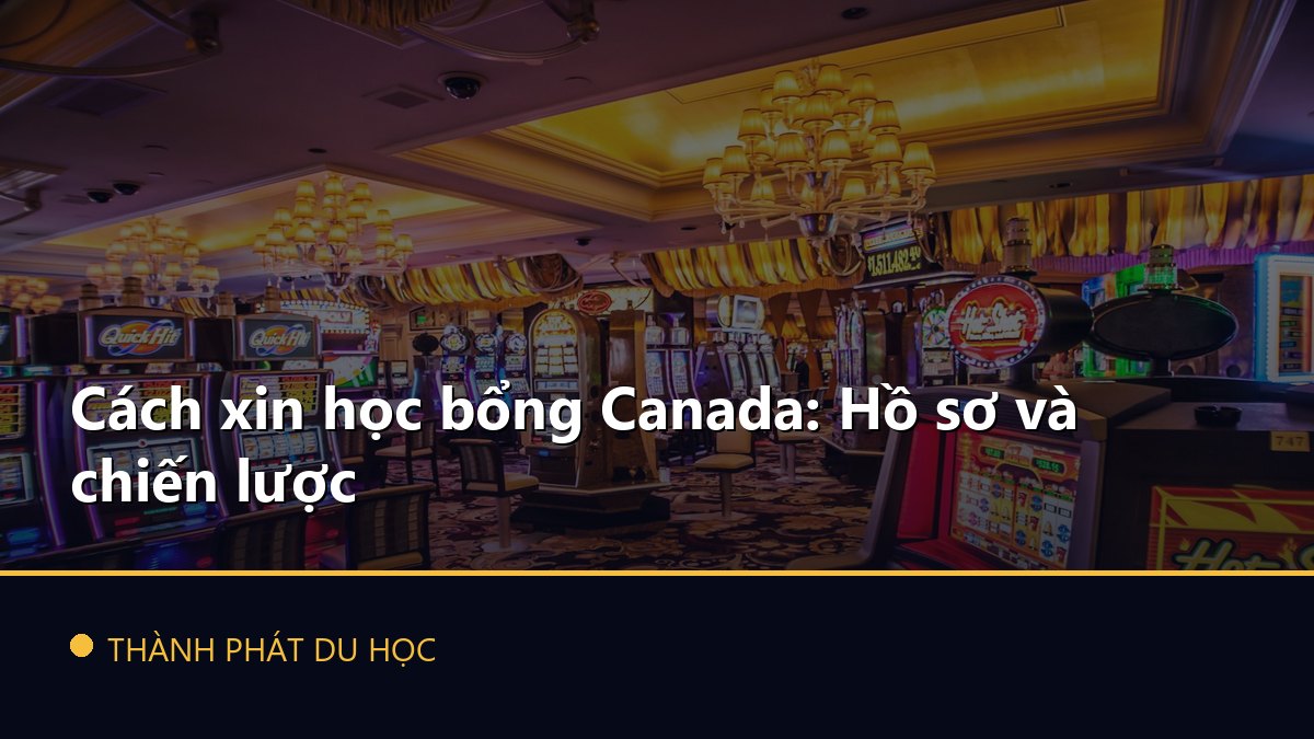 Cách xin học bổng Canada: Hồ sơ và chiến lược