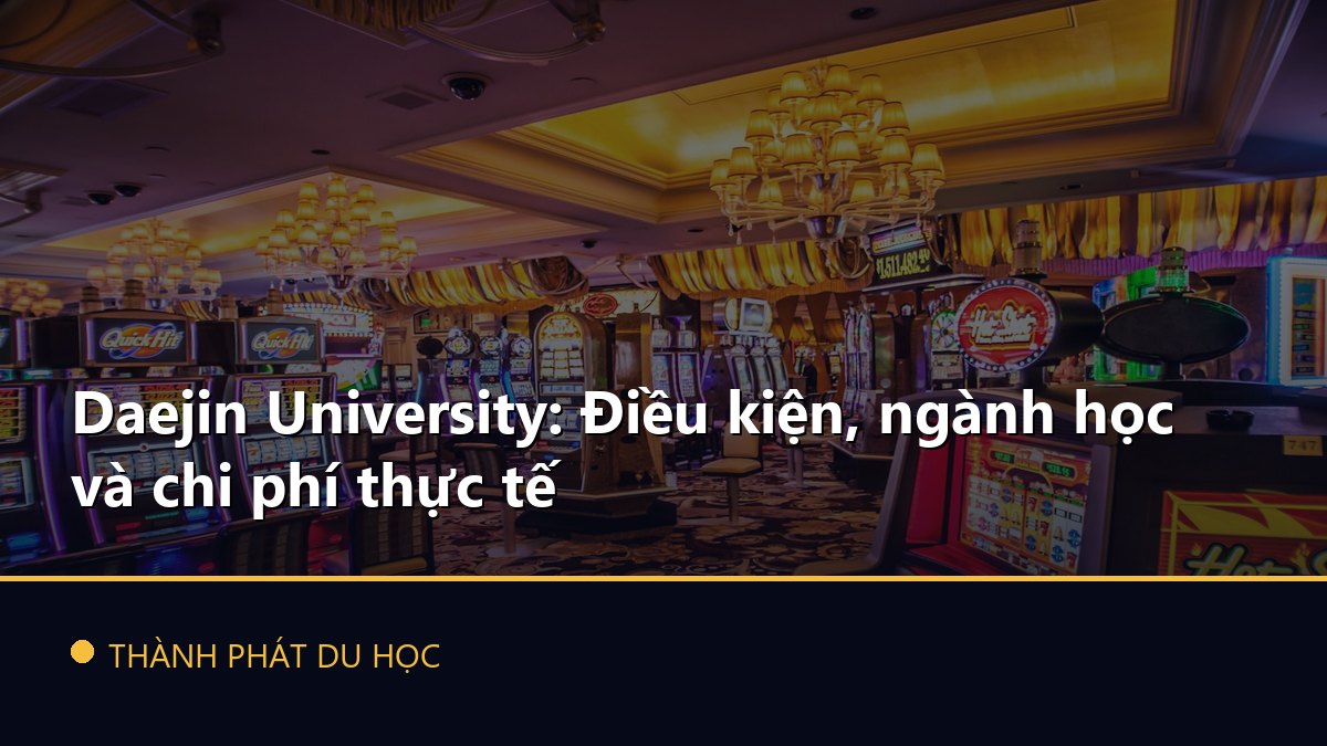Daejin University: Điều kiện, ngành học và chi phí thực tế