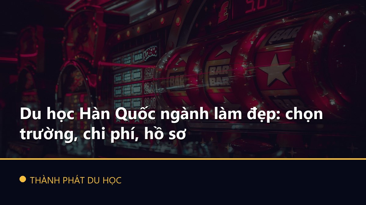 Du học Hàn Quốc ngành làm đẹp: chọn trường, chi phí, hồ sơ