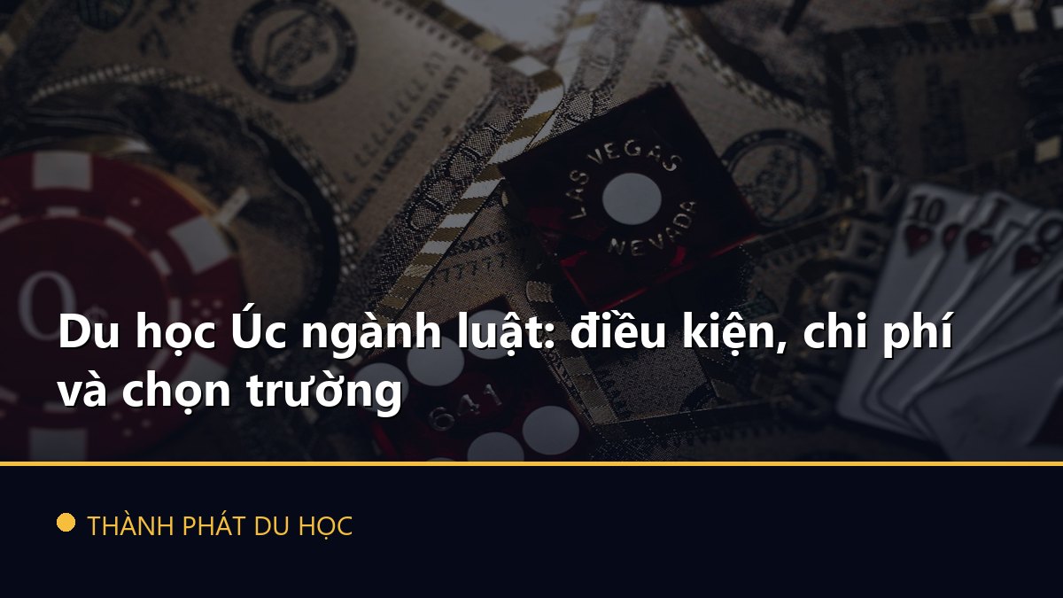 Du học Úc ngành luật: điều kiện, chi phí và chọn trường