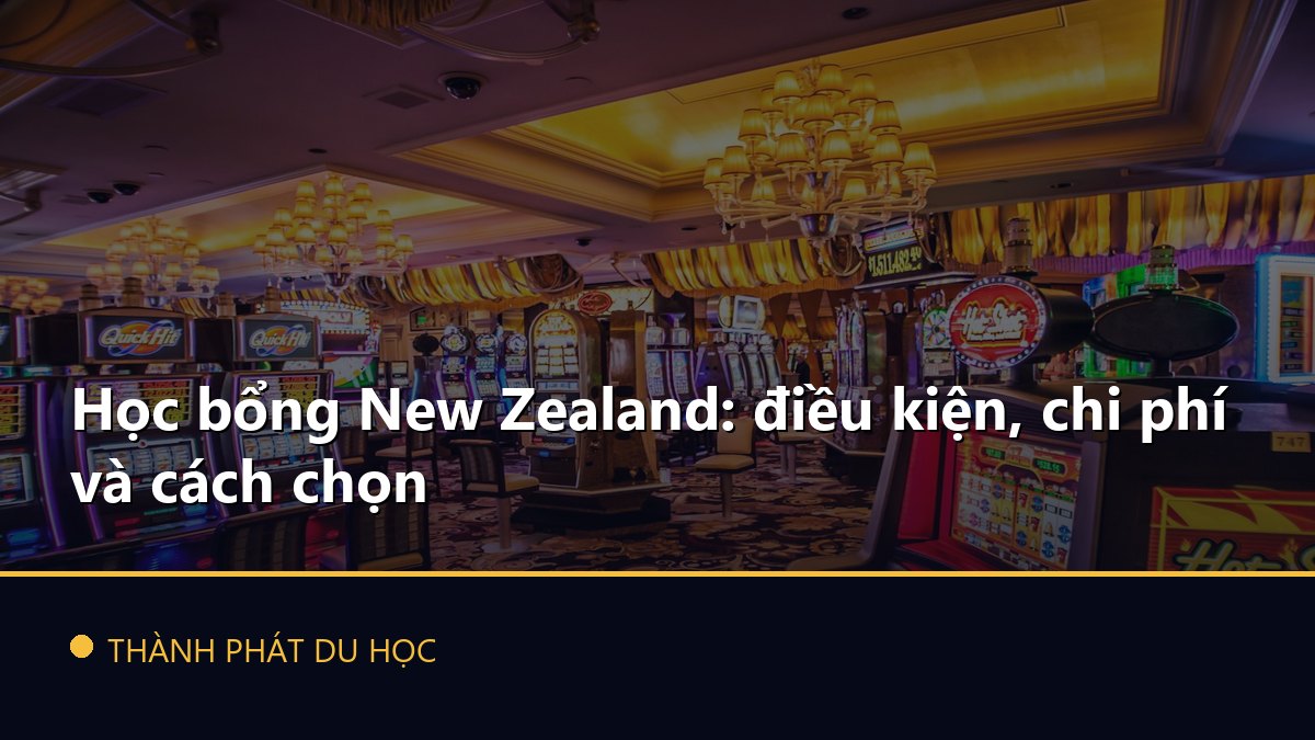 Học bổng New Zealand: điều kiện, chi phí và cách chọn