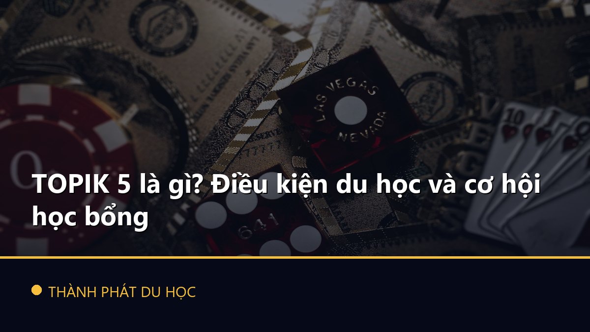 TOPIK 5 là gì? Điều kiện du học và cơ hội học bổng